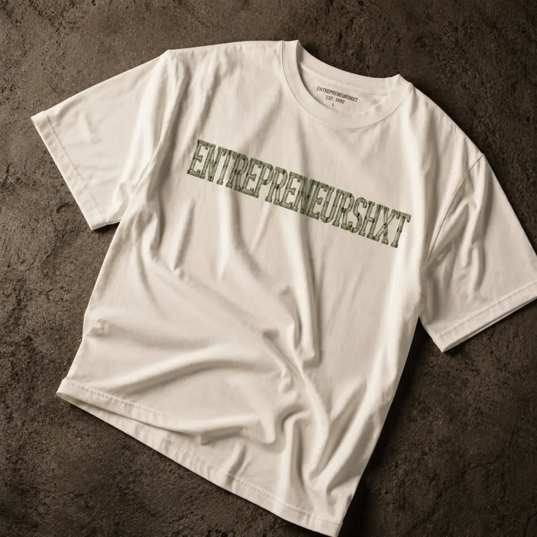Model wearing olive All Lights Green oversized graphic tee