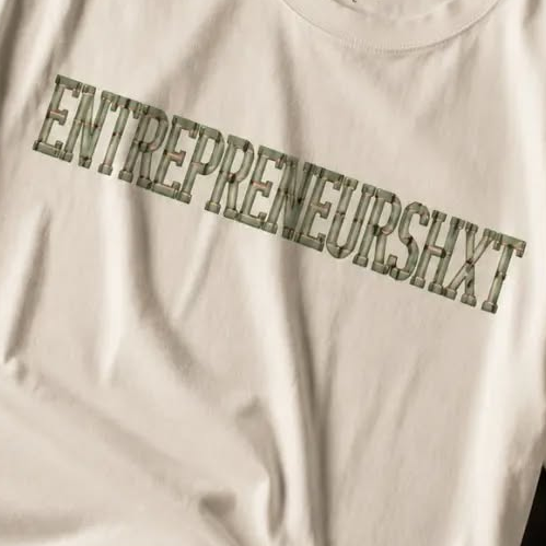 ENTREPRENEURSHXT tartan Logo Tee